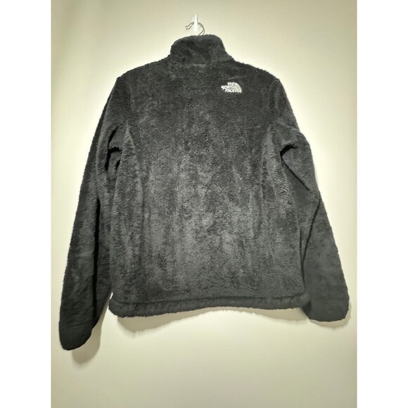Black Fluffy North Face Jacket ( Womens Small) - Picture 3 of 3